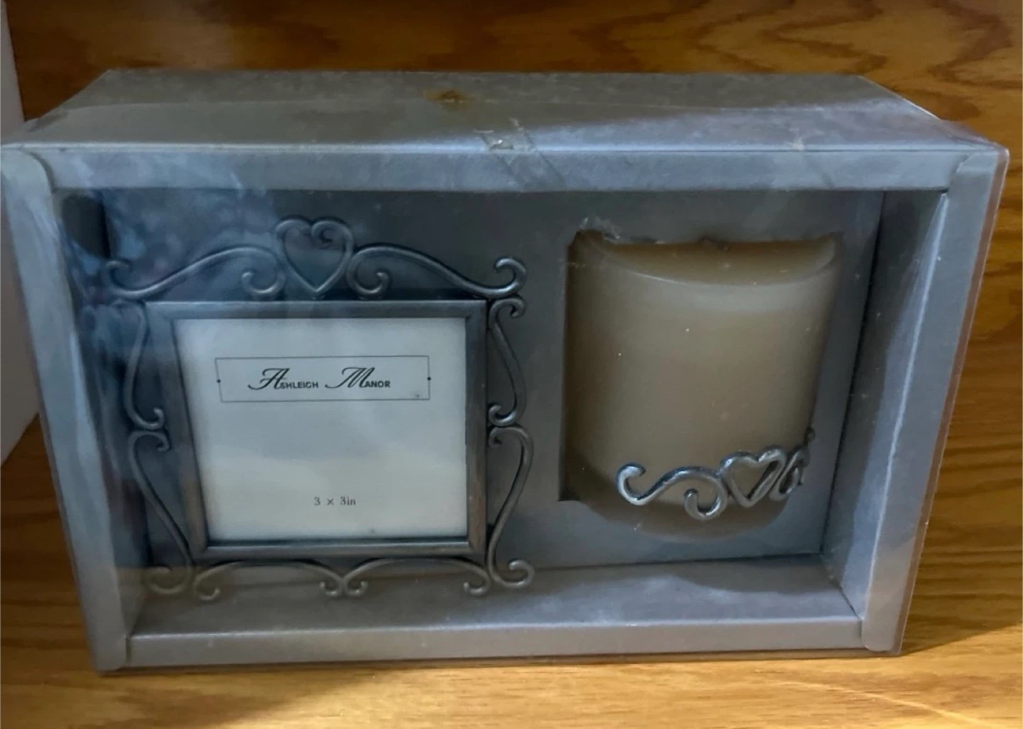 🥕Ashleigh Manor Photo Frame and Candle Gift Set
