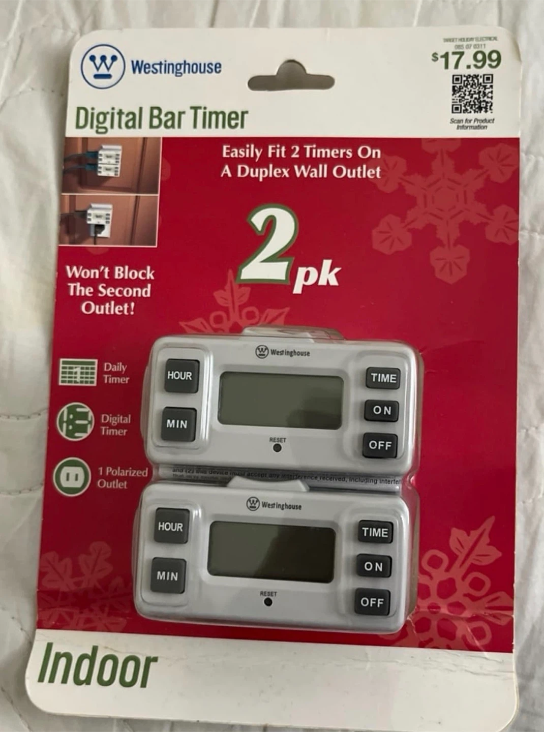 🥕Westinghouse Digital Bar Timer 2-Pack