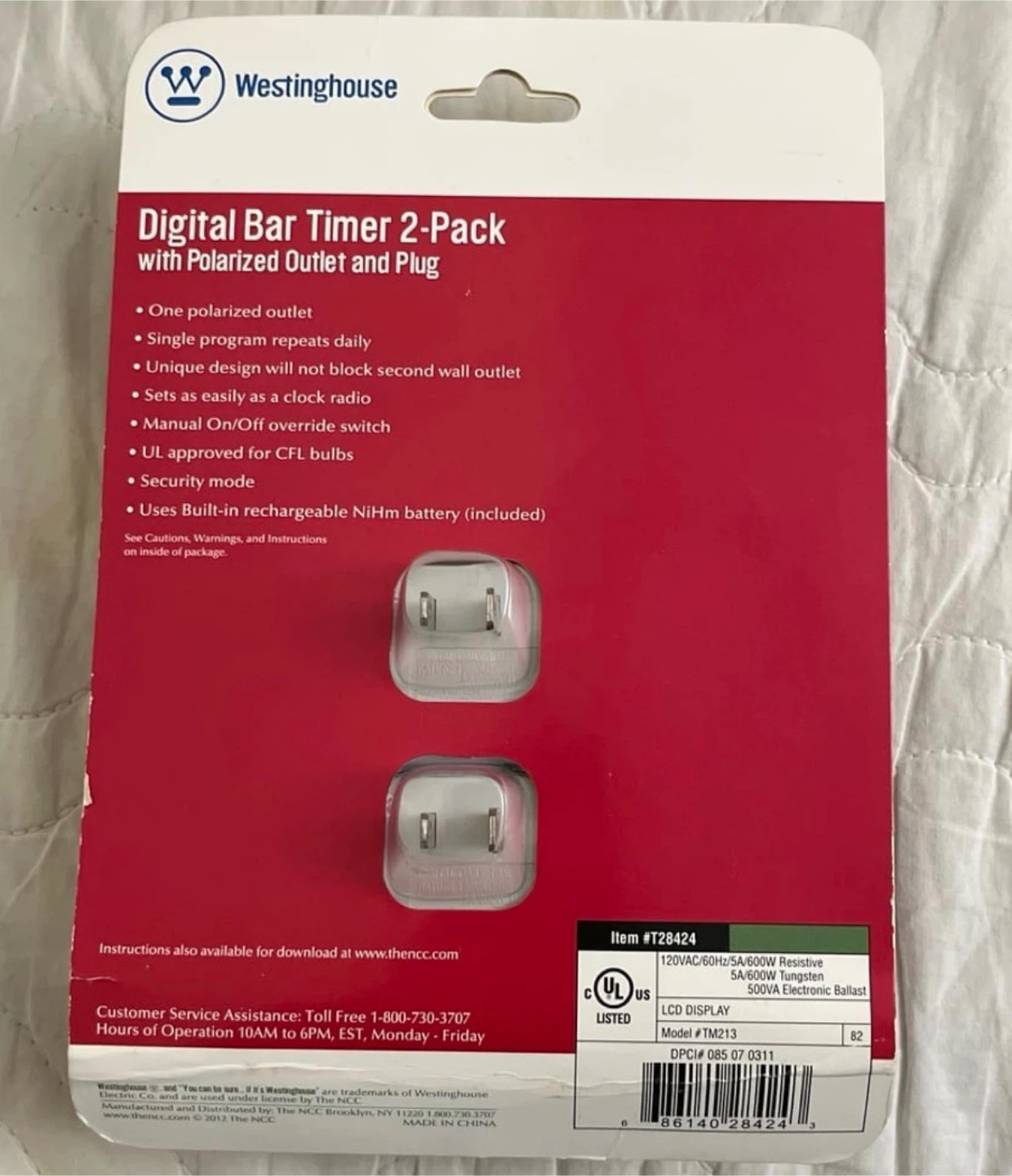 🥕Westinghouse Digital Bar Timer 2-Pack - photo 2