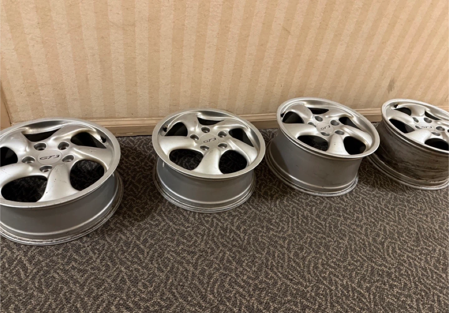 Set of 4 Porsche GT3 Wheels - photo 2