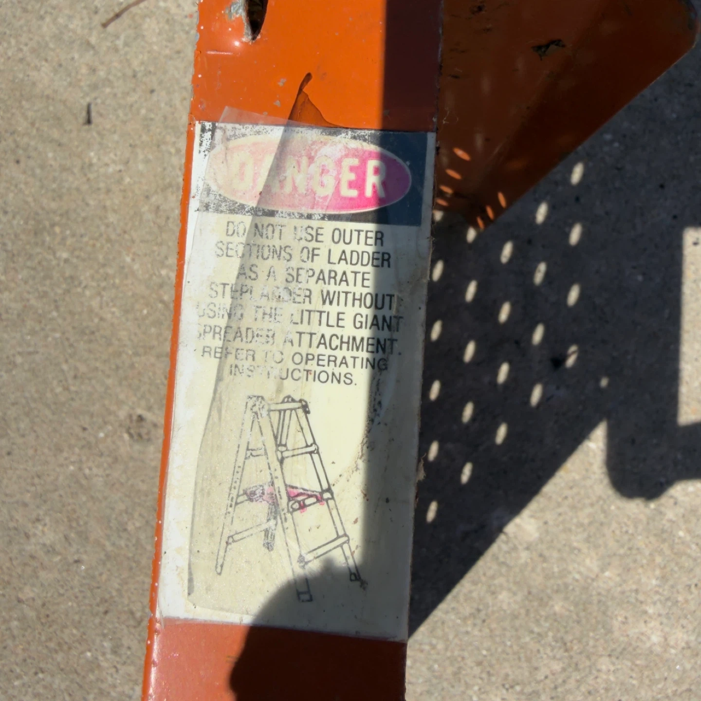 Little Giant Ladder Stabilizer Spreader Attachments - photo 5