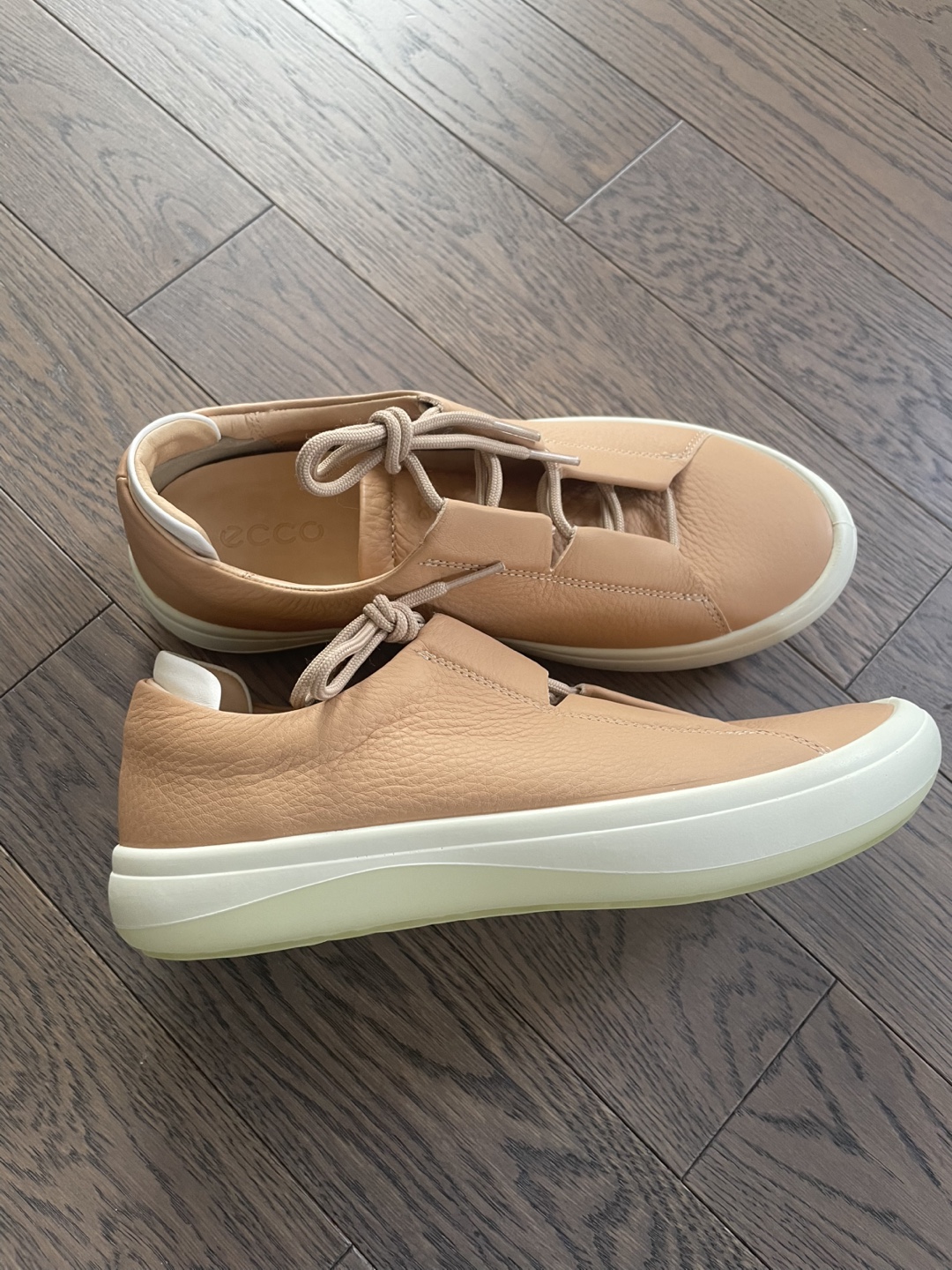 ECCO Soft 7 Sneakers - Tan Leather