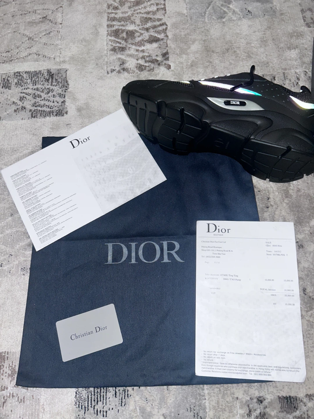 DIOR B22 Sneakers Black - photo 3