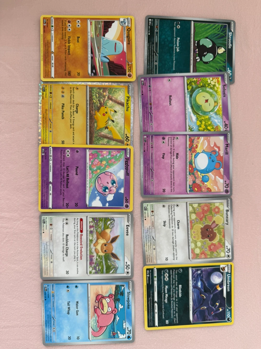 Pokemon Trading Cards Lot