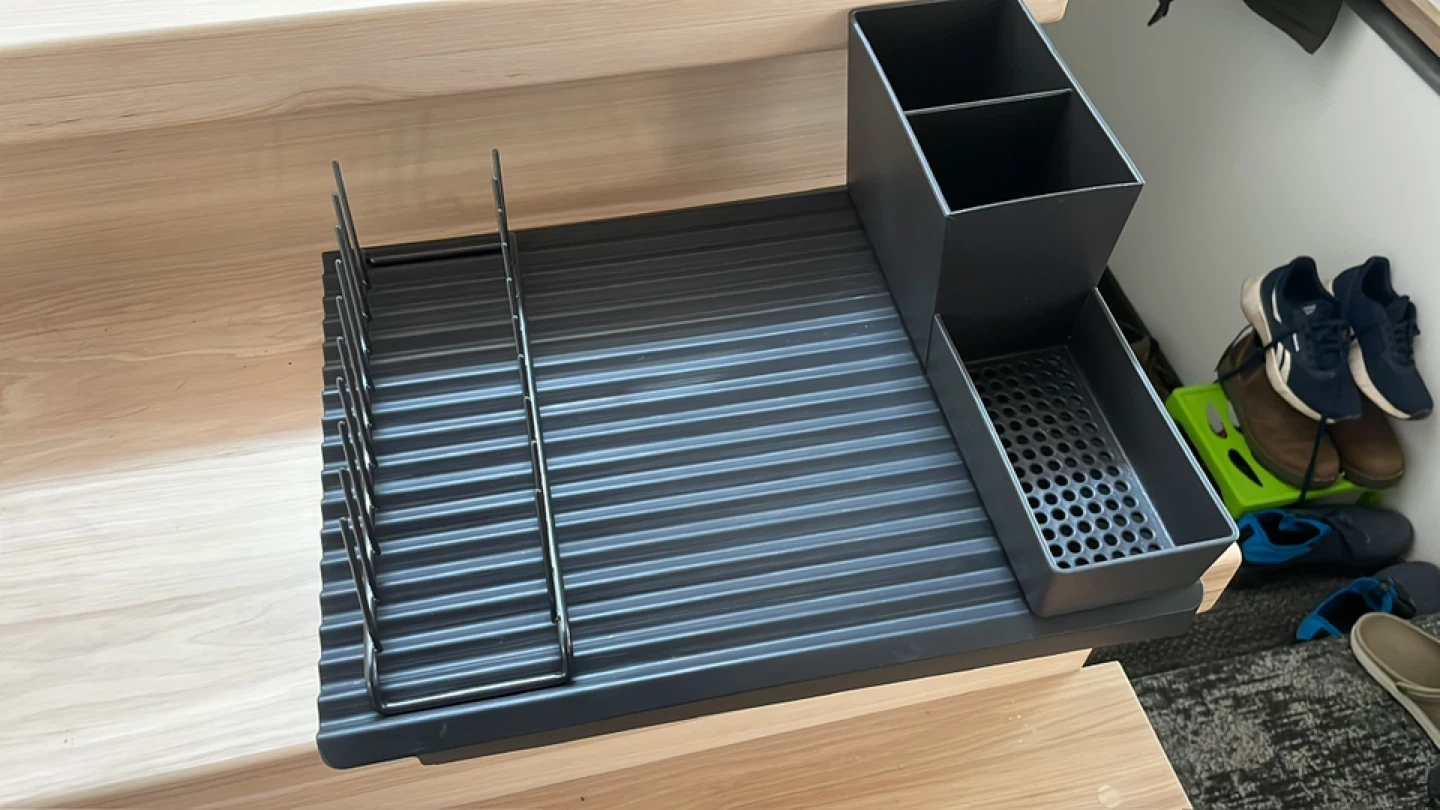 Dish Rack with Cutlery Holder