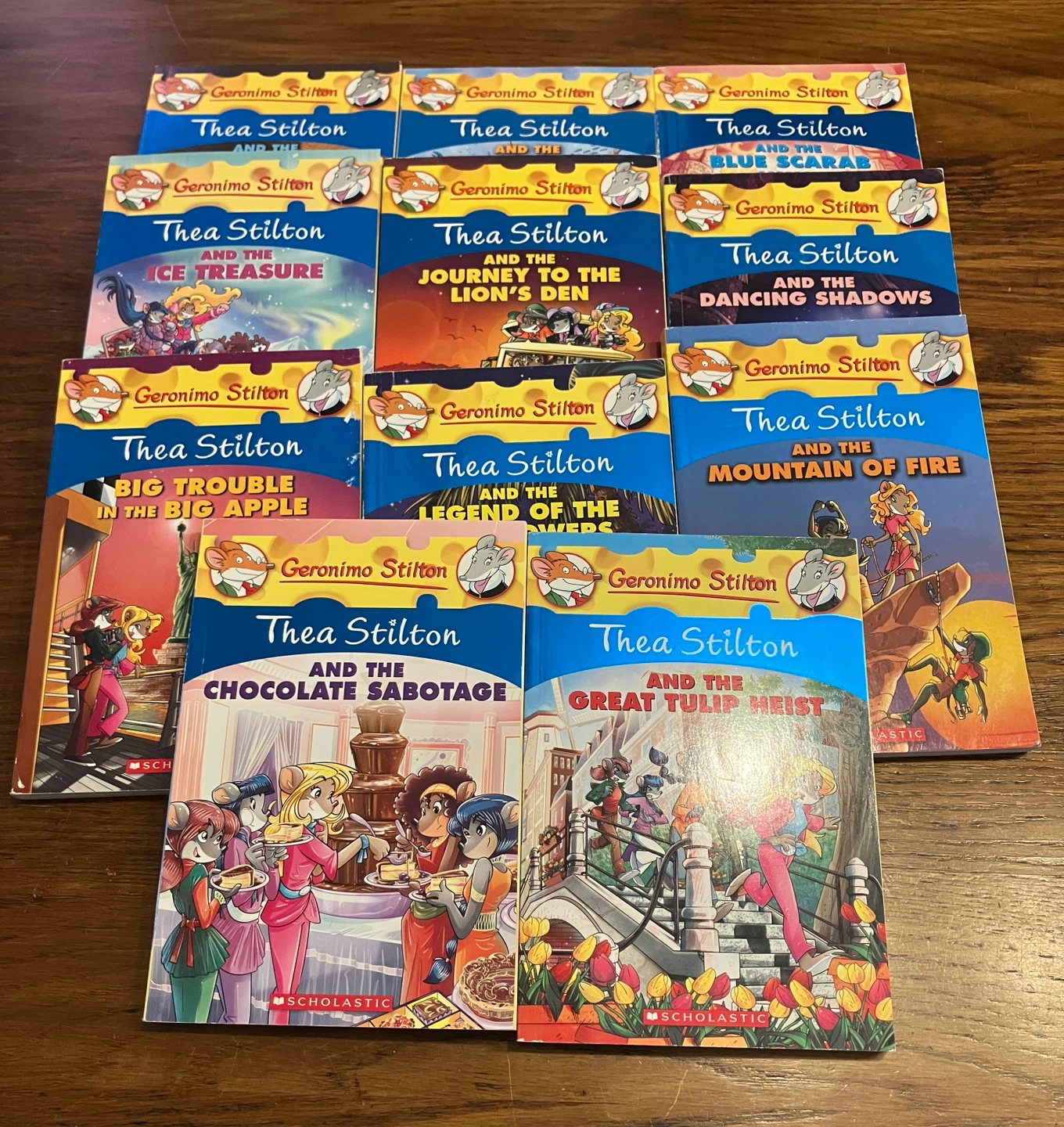 Geronimo/Thea Stilton books