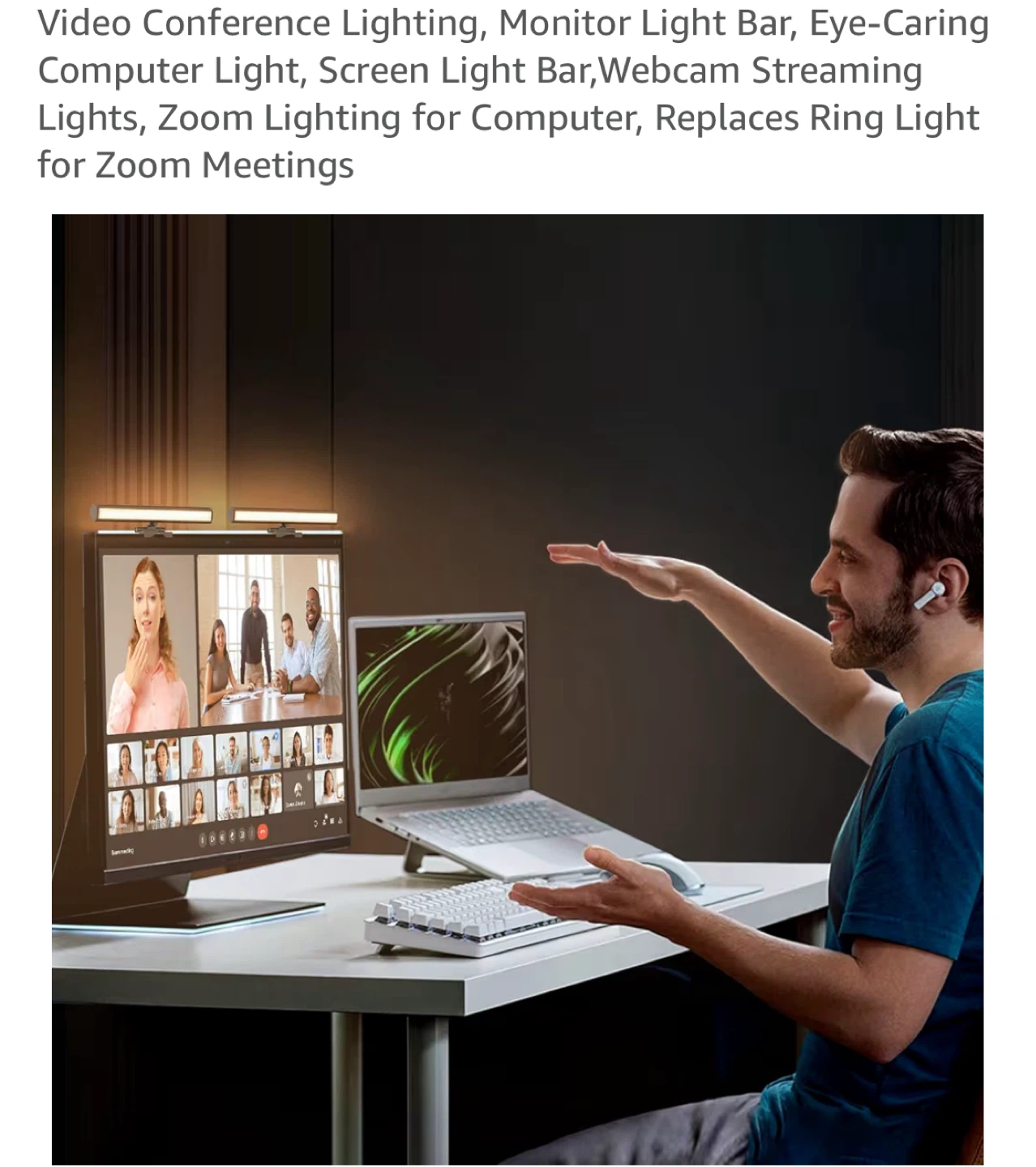 Video Conferencing Light Bar (2 Pack) - photo 5