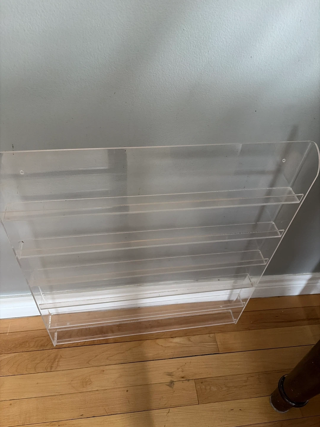 Clear Acrylic Wall Mount Shelf Organizer - photo 2