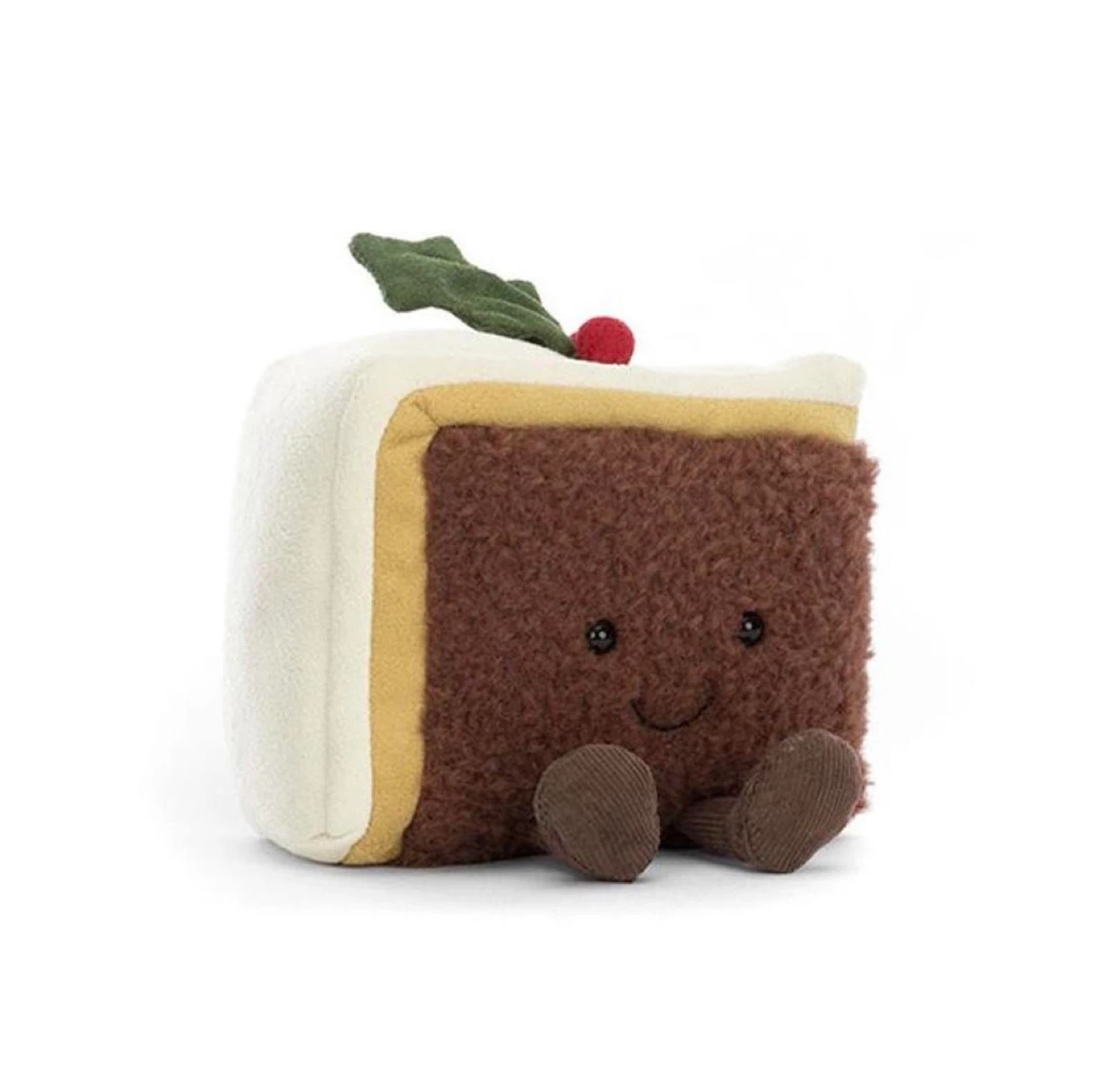 Jellycat Amuseable Slice of Christmas Cake Plush - RETIRED