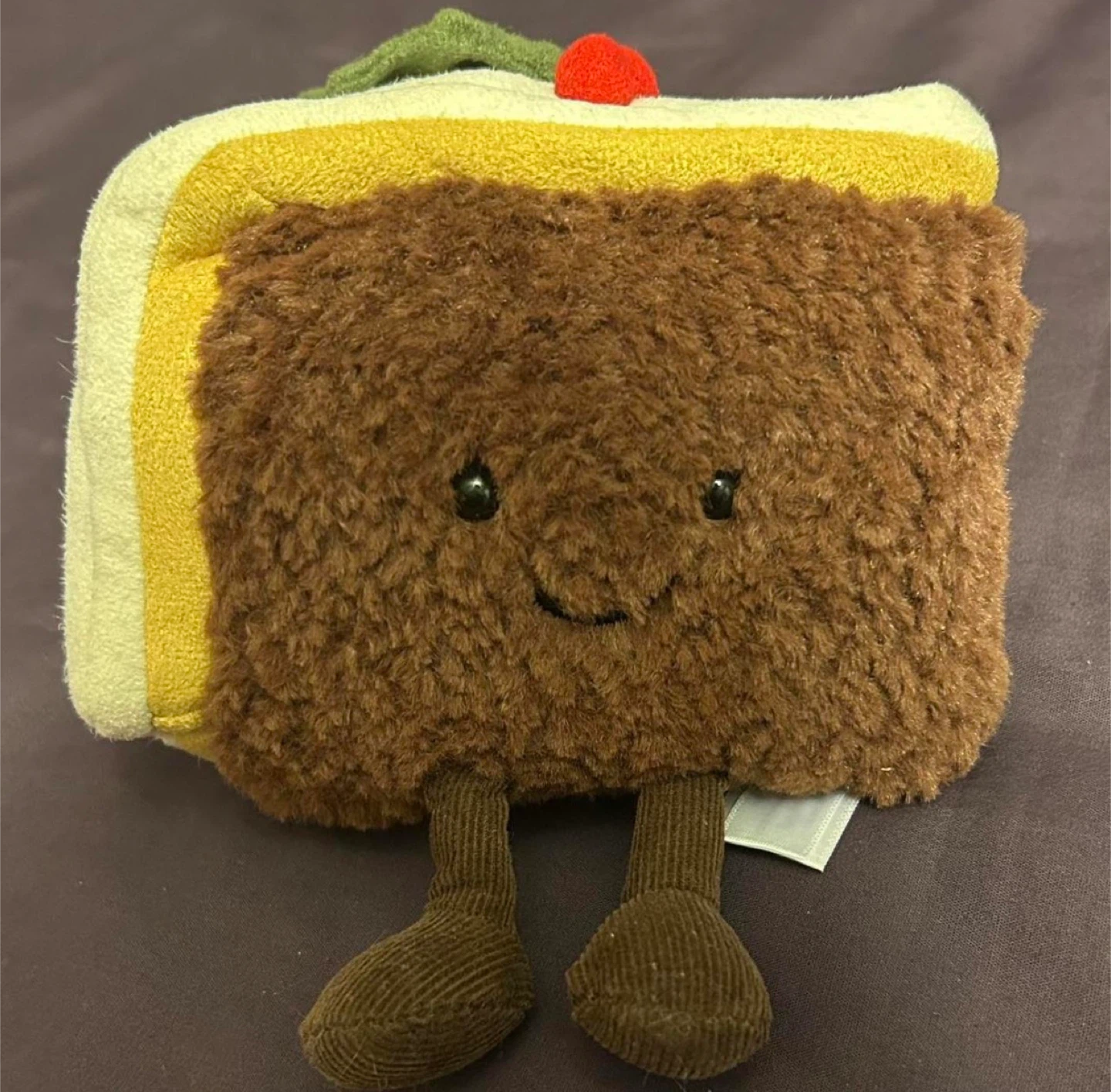 Jellycat Amuseable Slice of Christmas Cake Plush - RETIRED - photo 2