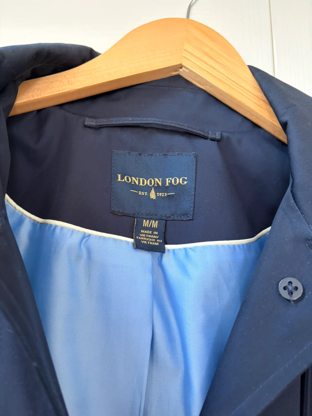 London Fog Women's Navy Trench Coat - photo 2