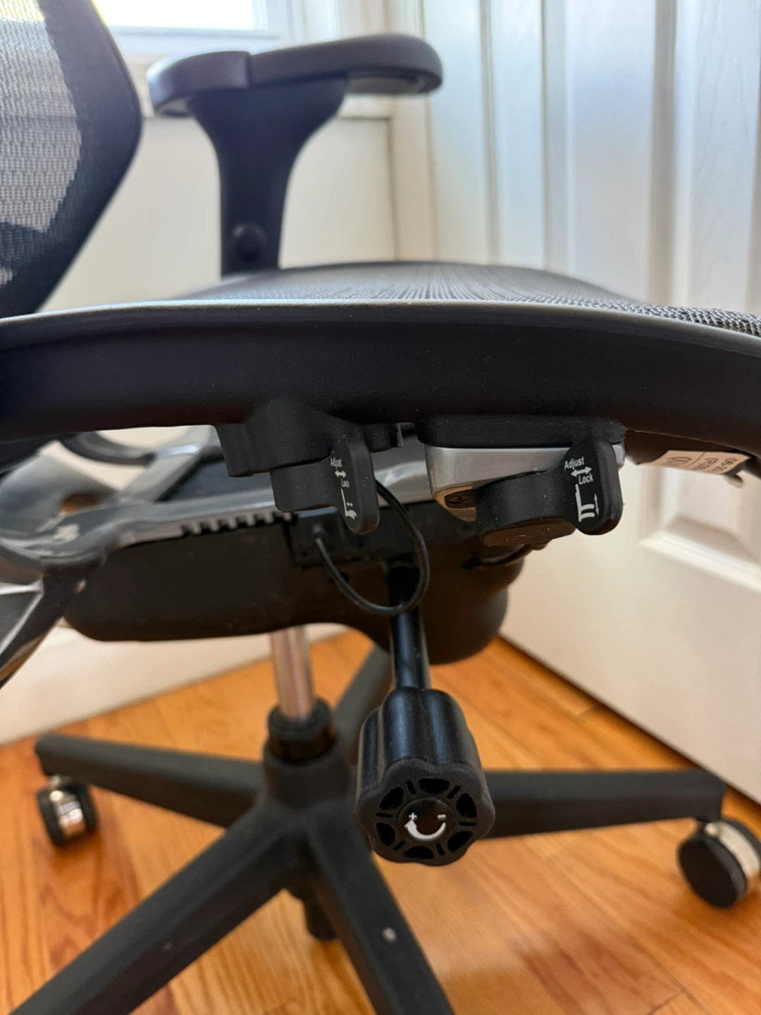 WorkPro Quantum 9000 Series Ergonomic Mid-Back Mesh Chair, Black - photo 5