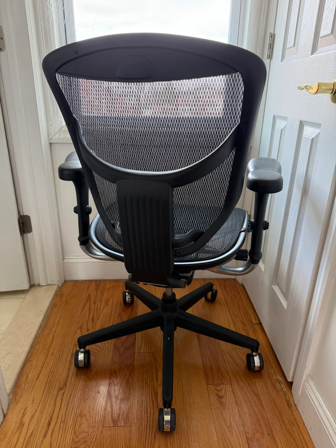 WorkPro Quantum 9000 Series Ergonomic Mid-Back Mesh Chair, Black - photo 4