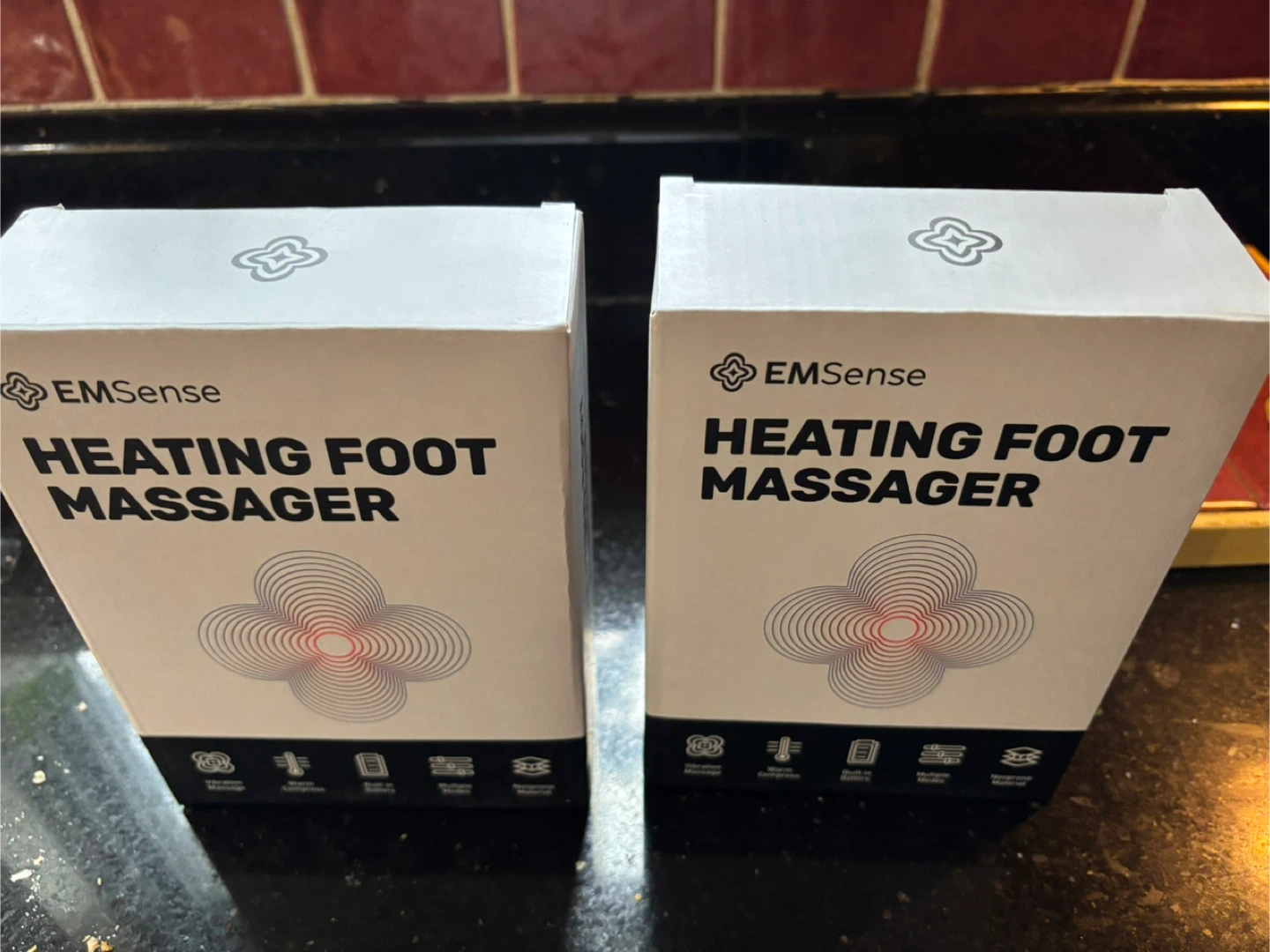 TWO (2) EMSense Heating Foot Massagers