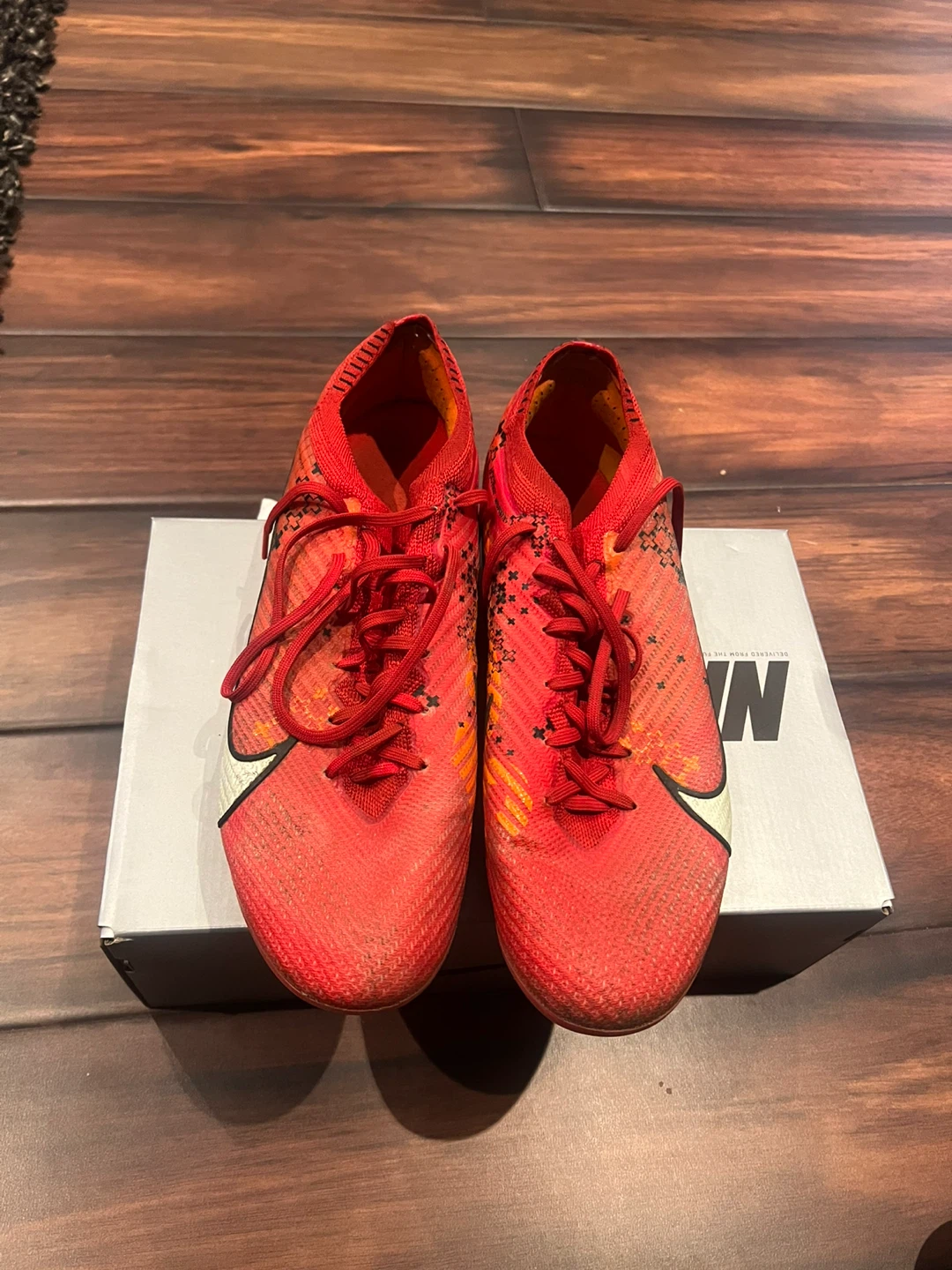 Nike Mercurial Vapor 14 Elite FG Soccer Cleats Red Size 8.5 - photo 2