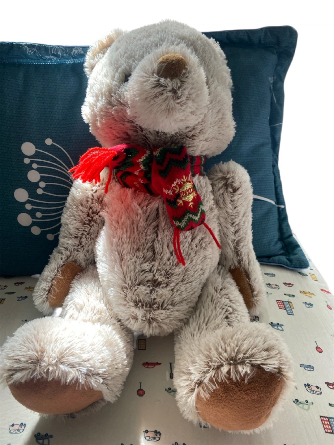 Plush Dog with 'Get Well Soon' Heart - photo 2