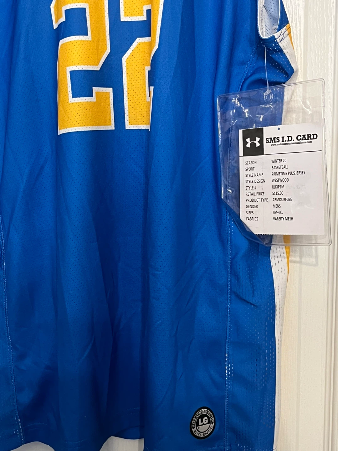 Under Armour UCLA Basketball Jersey Men’s size L - photo 3