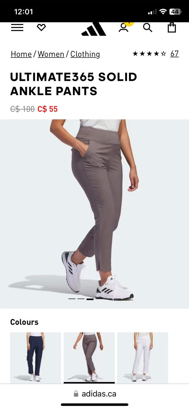 NEW ADIDAS women’s pants blue or gray - photo 5