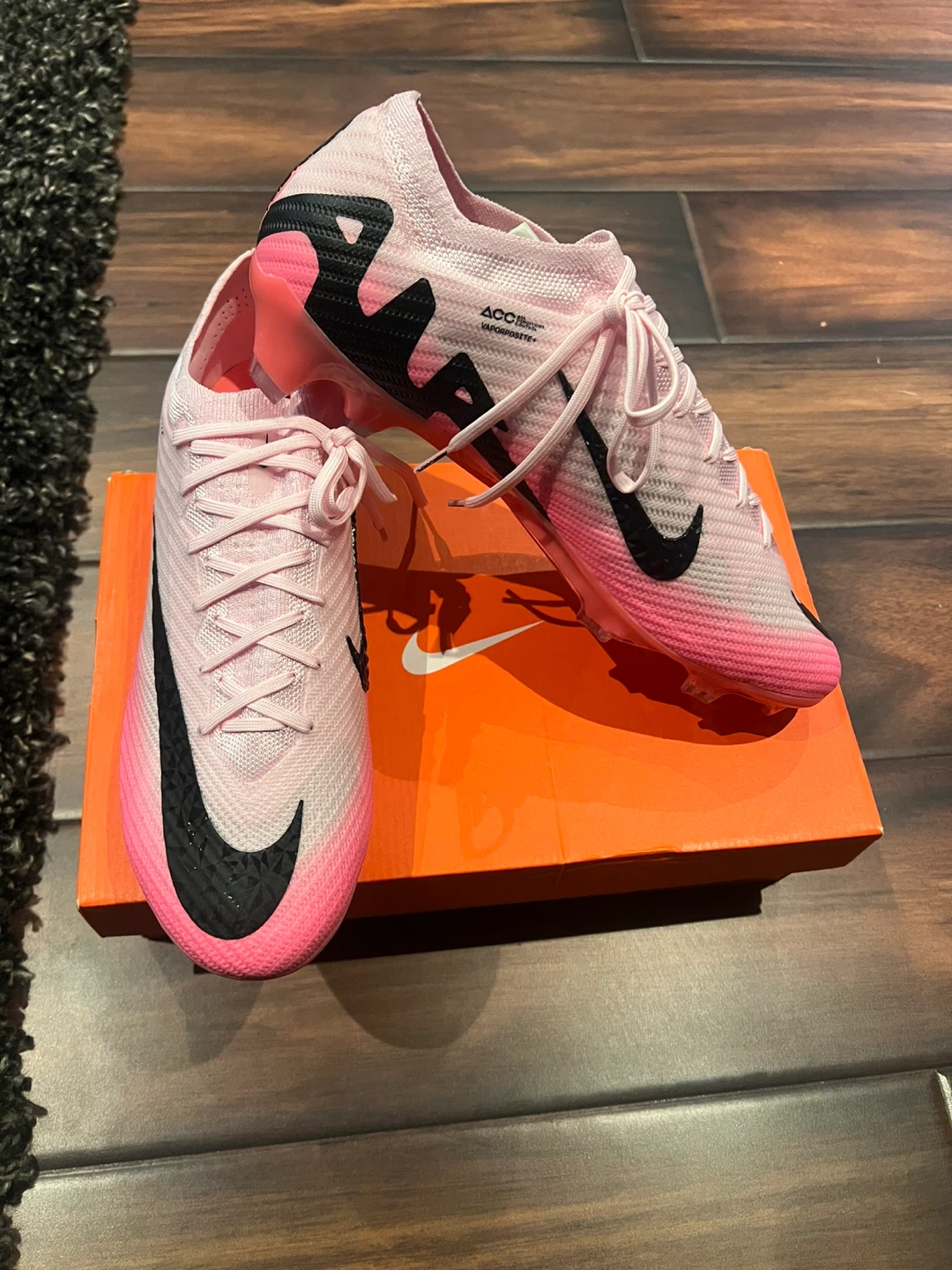 Nike Mercurial Vapor 14 Elite FG Soccer Cleats Pink Size 8.5 - photo 2