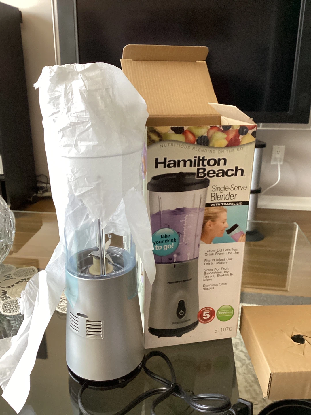Hamilton Beach Single-Serve Blender - photo 2
