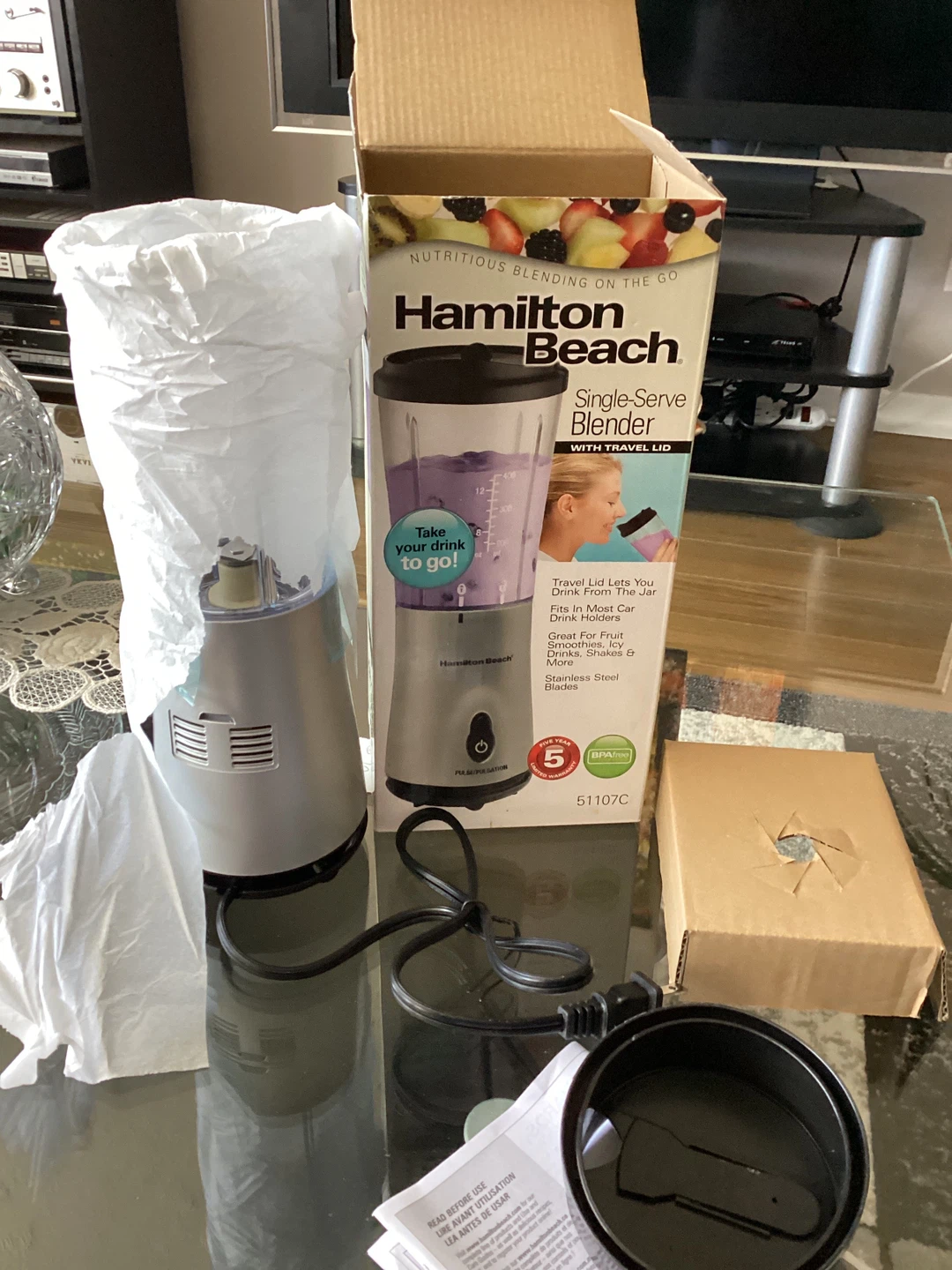 Hamilton Beach Single-Serve Blender