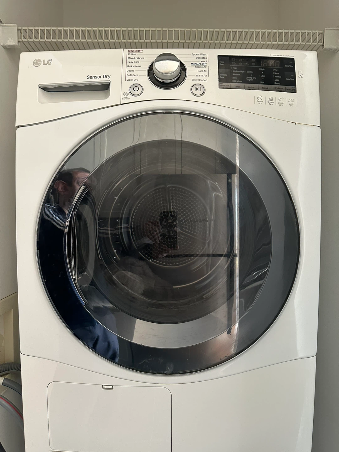 LG Front Load Washer and Dryer Stackable Set