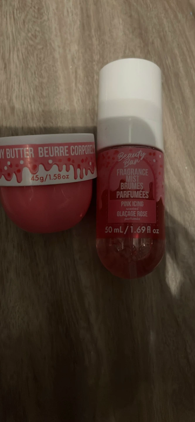 Beauty Bar Pink Icing Fragrance Mist & Body Butter Set - photo 2