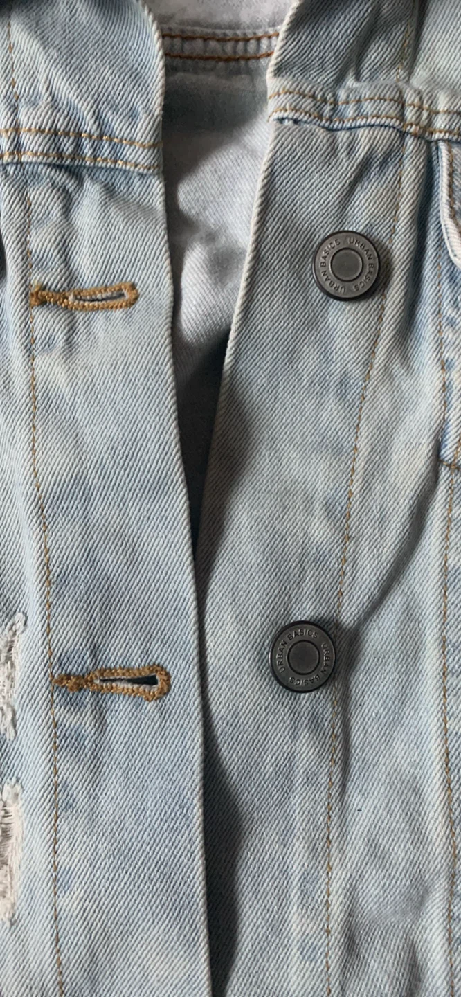 Urban Planet Distressed Denim Jacket size XS - photo 4