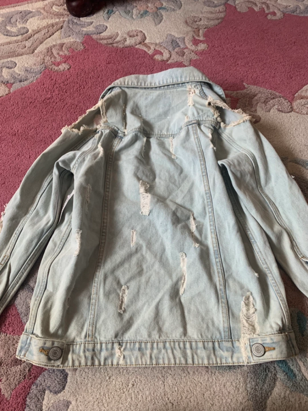 Urban Planet Distressed Denim Jacket size XS - photo 3