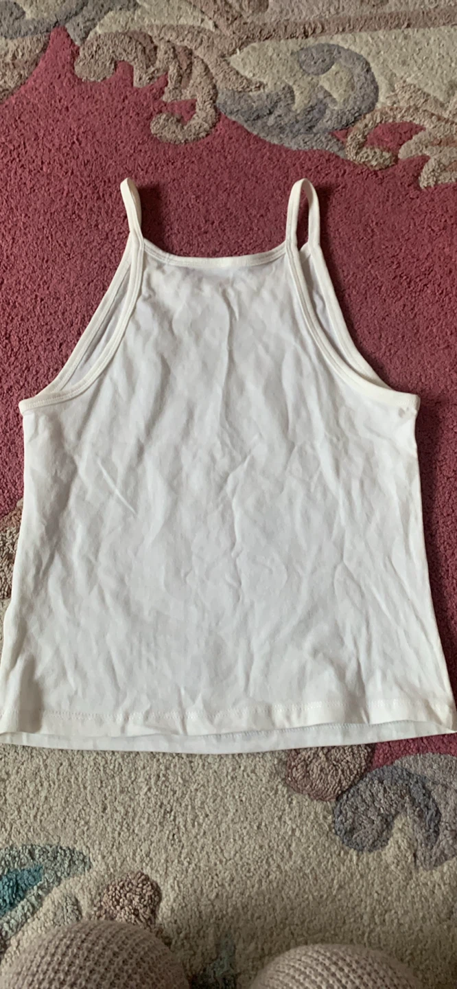 White "Bride" Tank Top size xs - photo 4