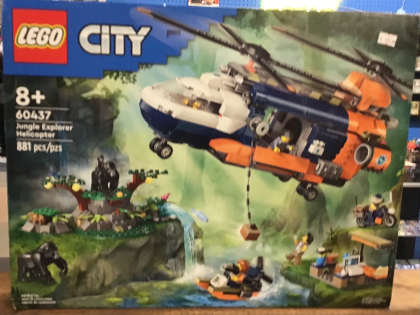 LEGO City Jungle Explorer Helicopter Set 60437