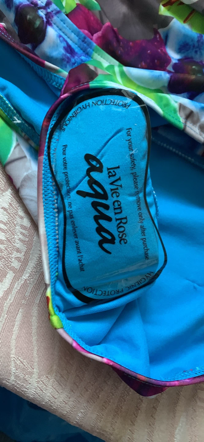 NEW La Vie en Rose Aqua Women's Swim Bottoms S/P - photo 3
