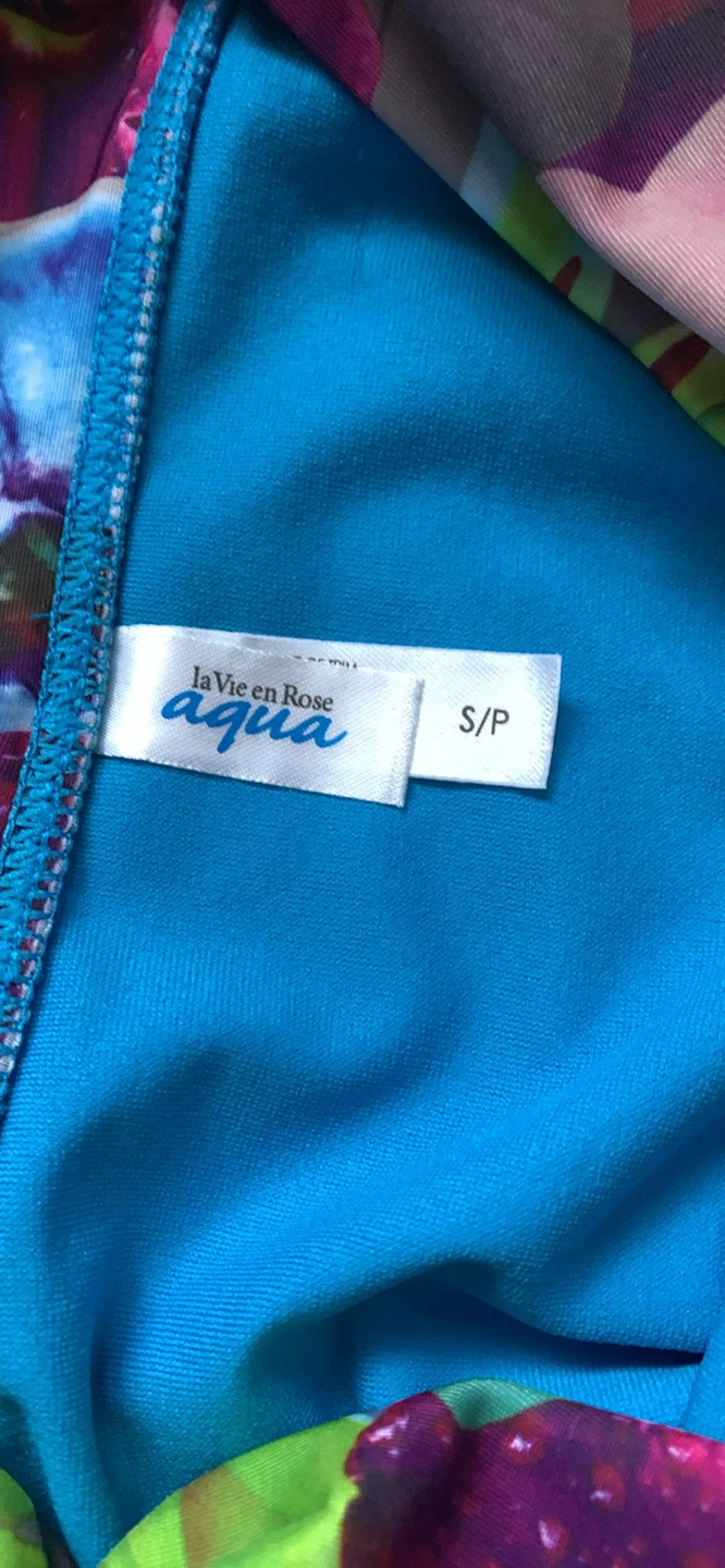 NEW La Vie en Rose Aqua Women's Swim Bottoms S/P - photo 2