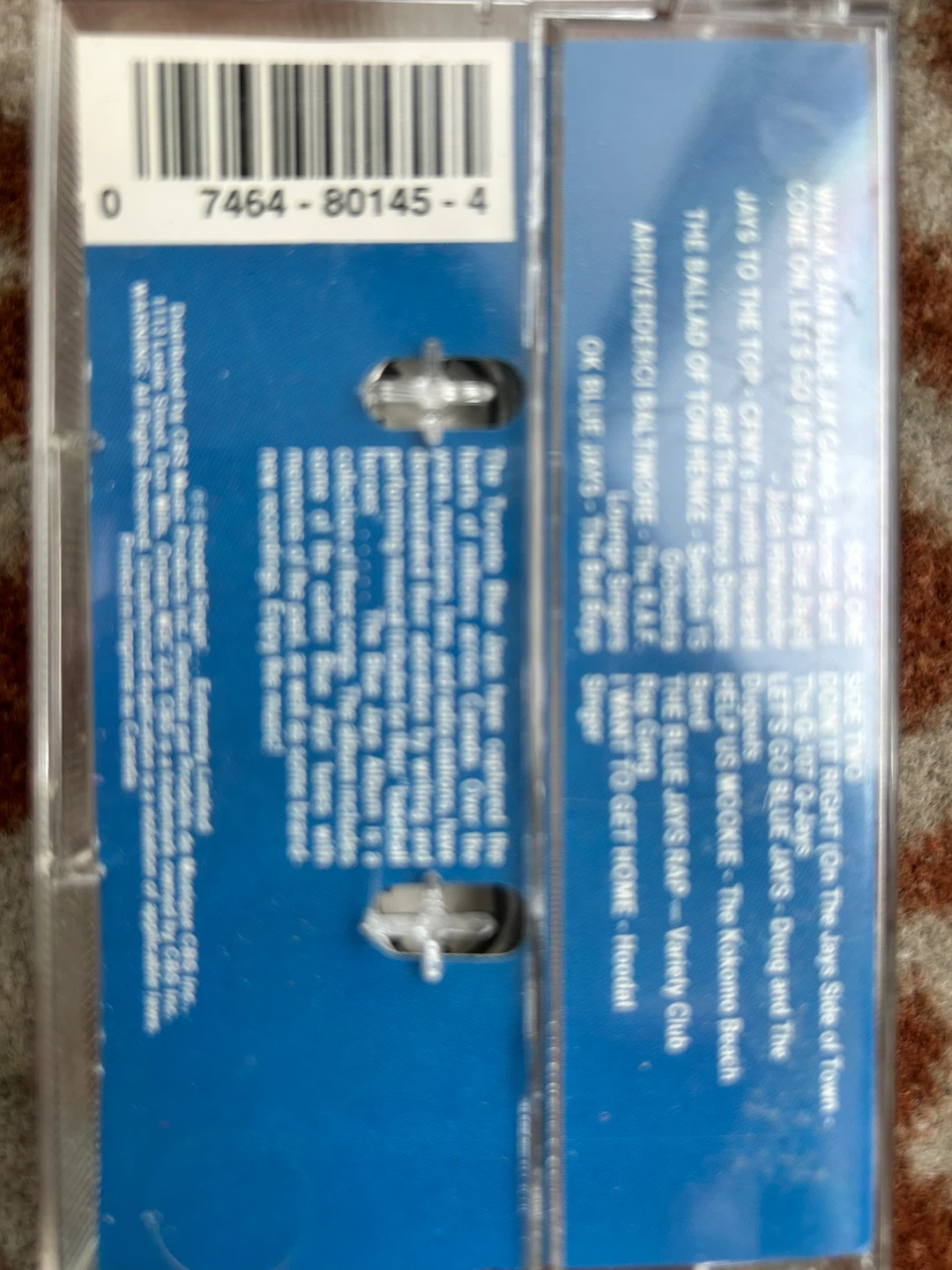 The Blue Jays Album Cassette Tape - photo 2