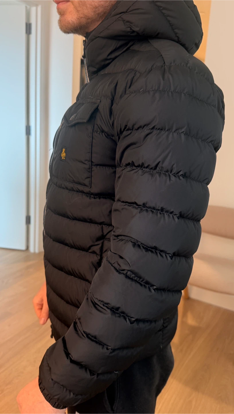 RefrigiWear Black Down Puffer Jacket Size M - photo 2