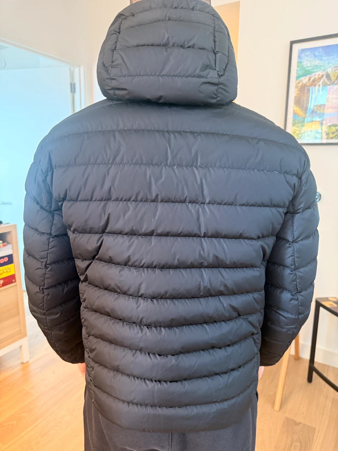 RefrigiWear Black Down Puffer Jacket Size M - photo 3