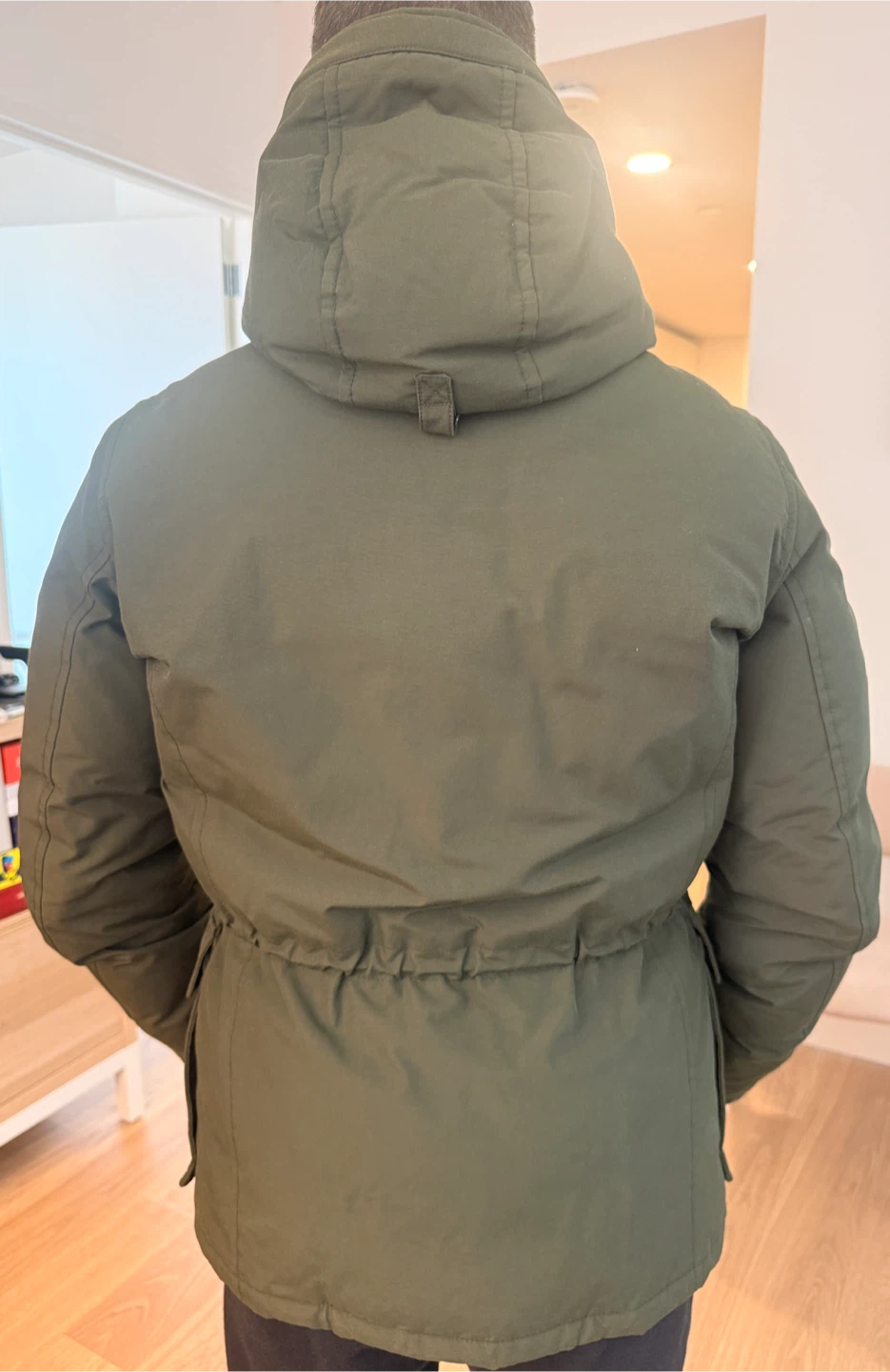 Woolrich Ramar Cloth Parka - Green, Size S fits like M - photo 3