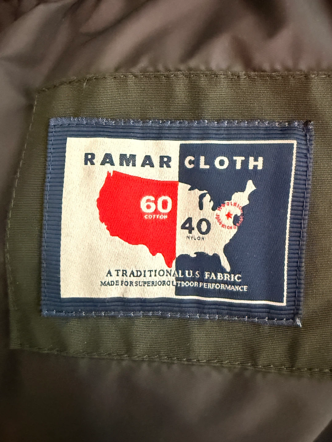 Woolrich Ramar Cloth Parka - Green, Size S fits like M - photo 5