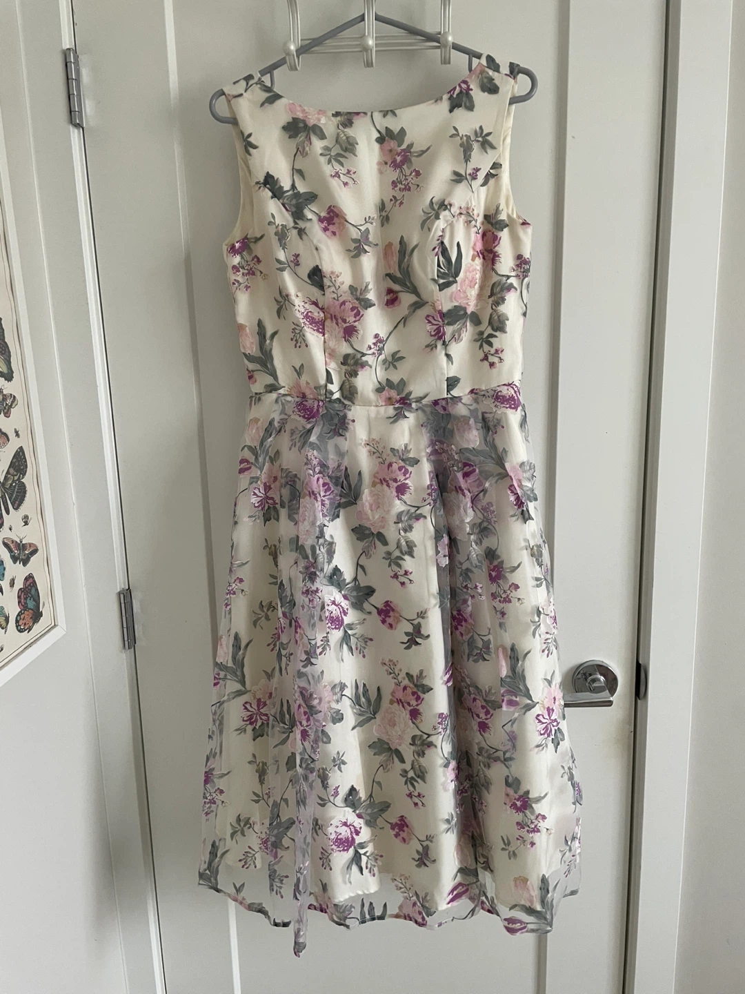 Chi Chi London Floral Midi Dress - UK 12