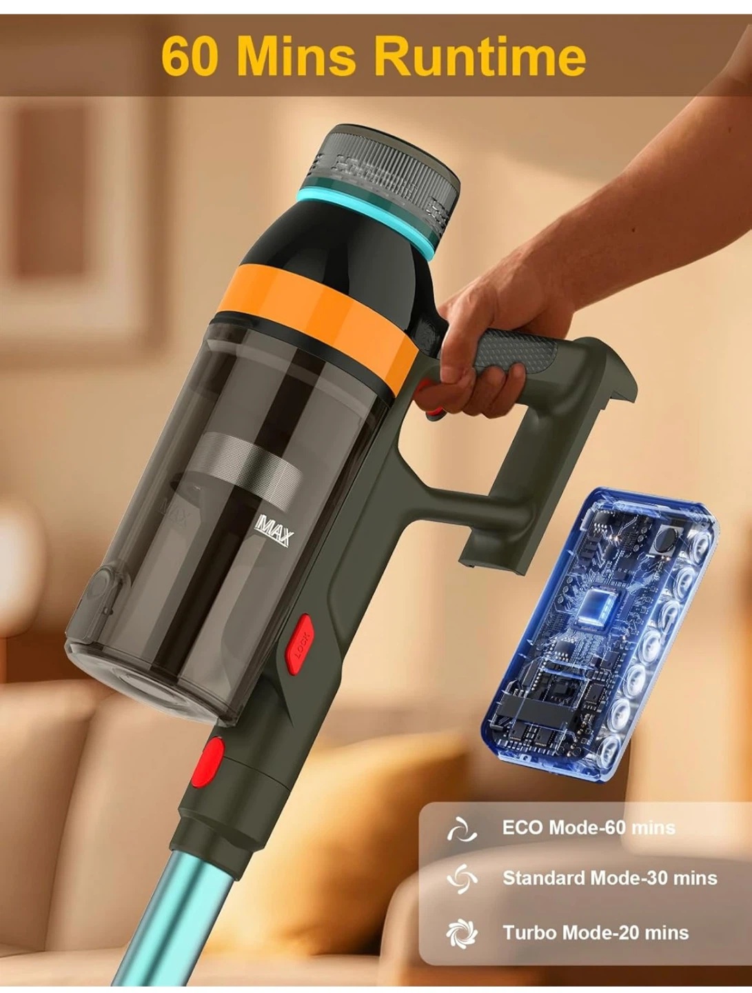 Cordless Vacuum Cleaner TV106S - photo 5
