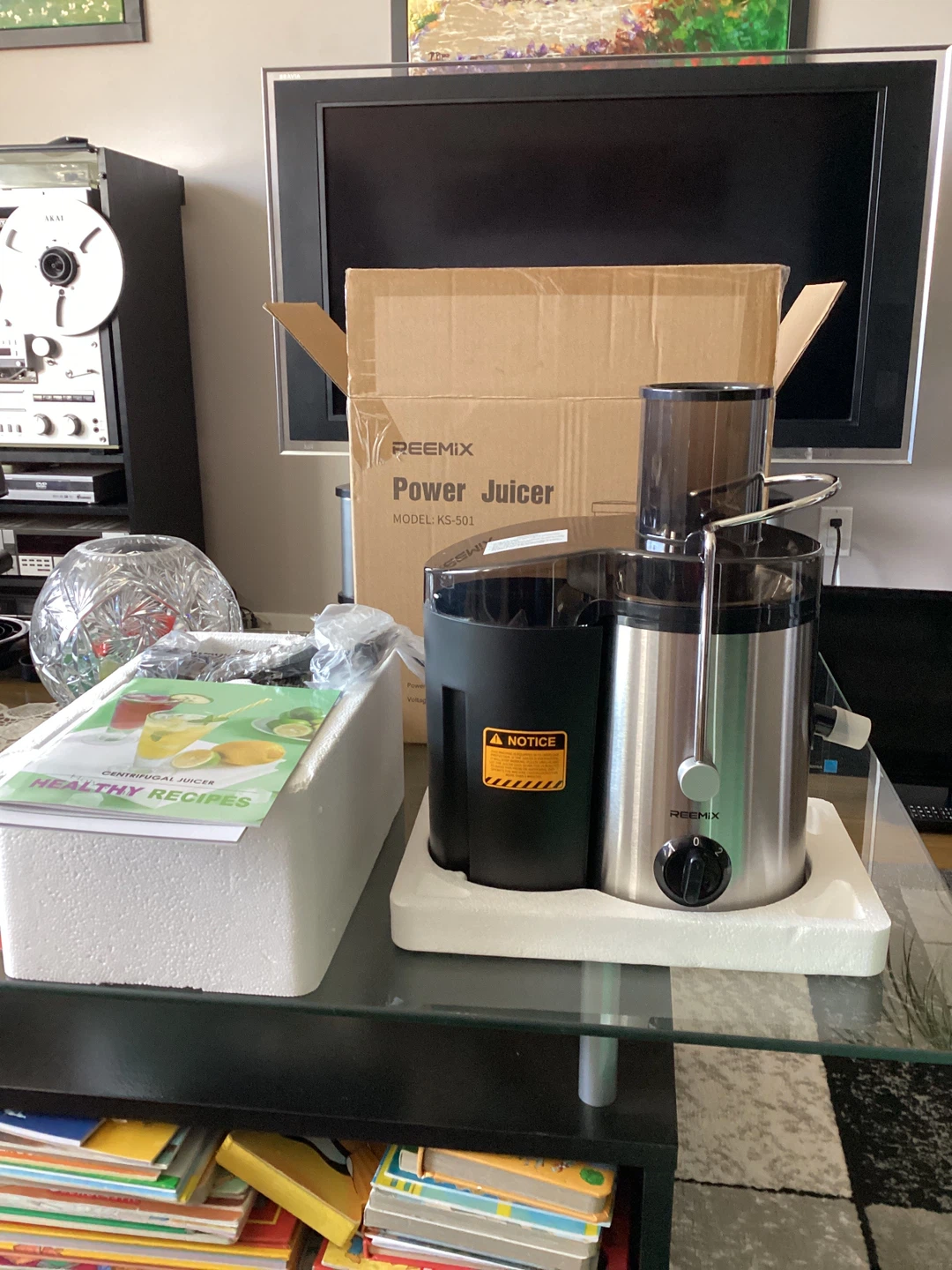 REEMIX Power Juicer - Model KS-501 - photo 3