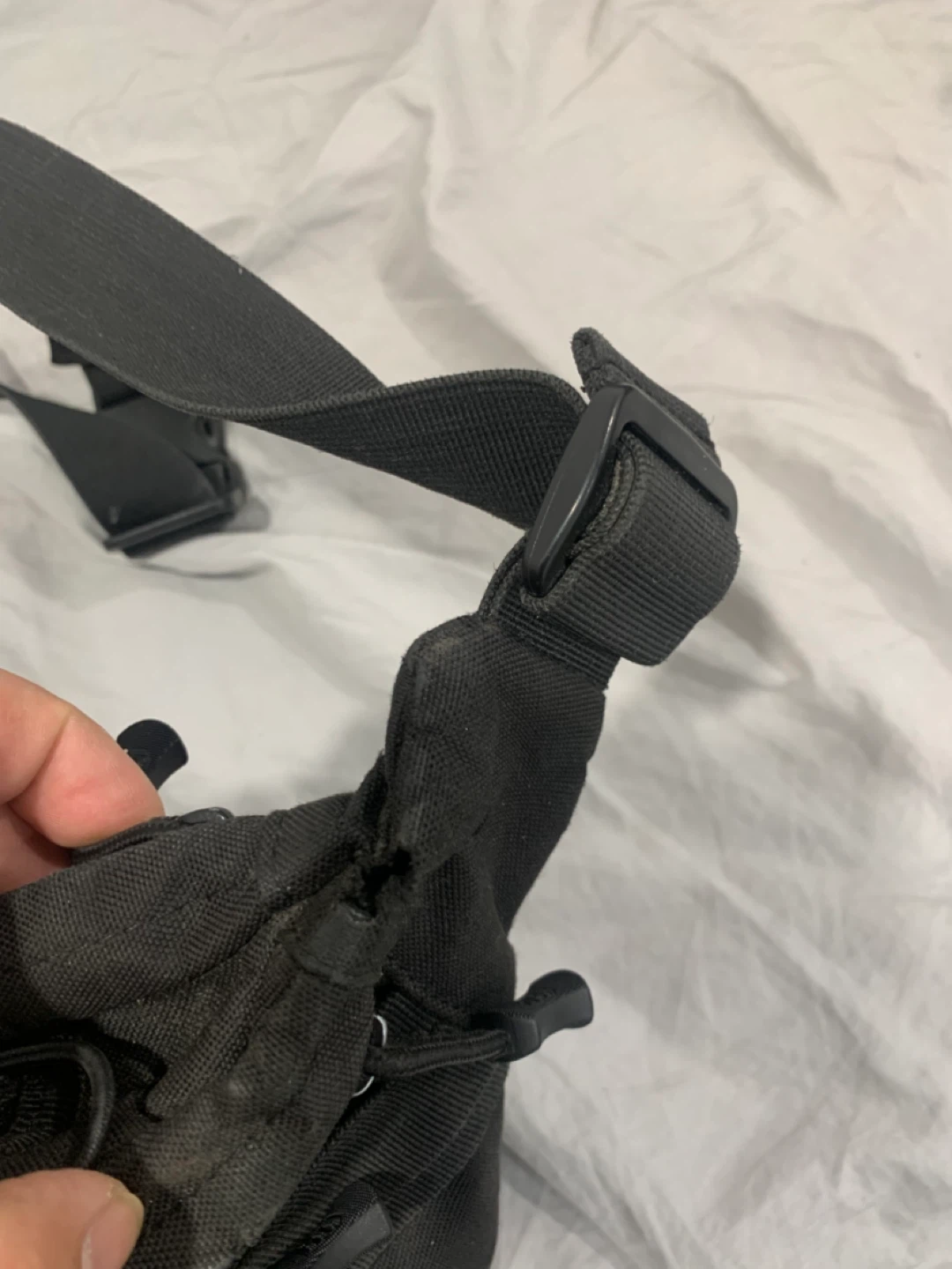Black Fanny Pack / Waist Bag - photo 2