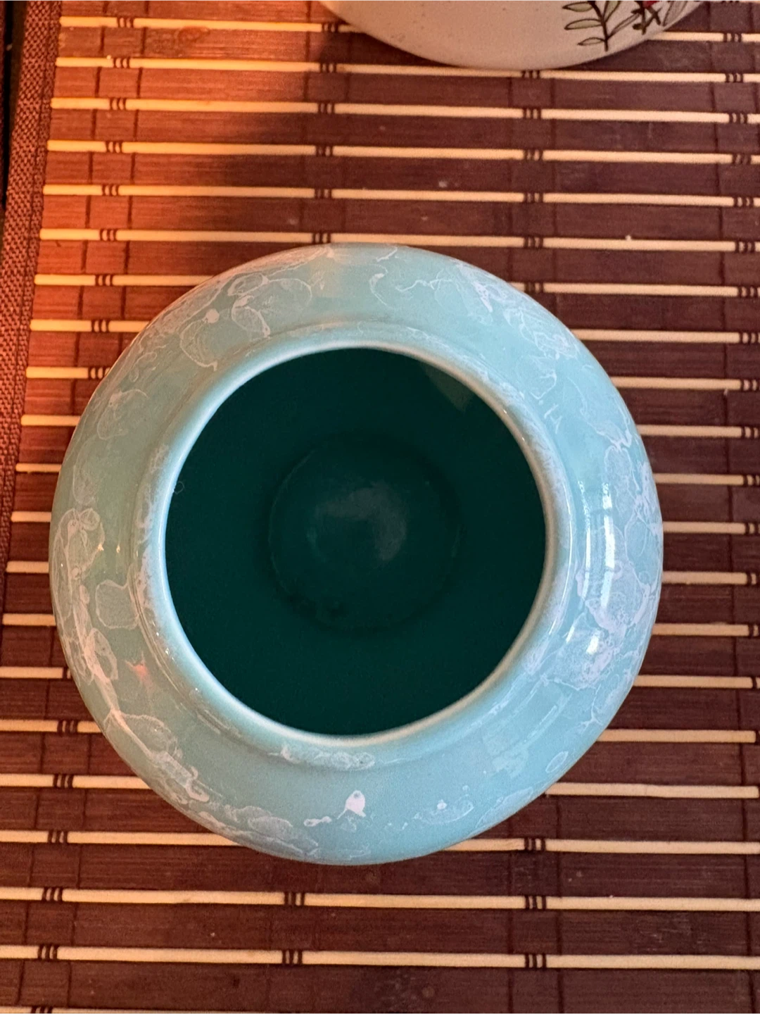 Robin’s Egg Blue Vase - photo 3