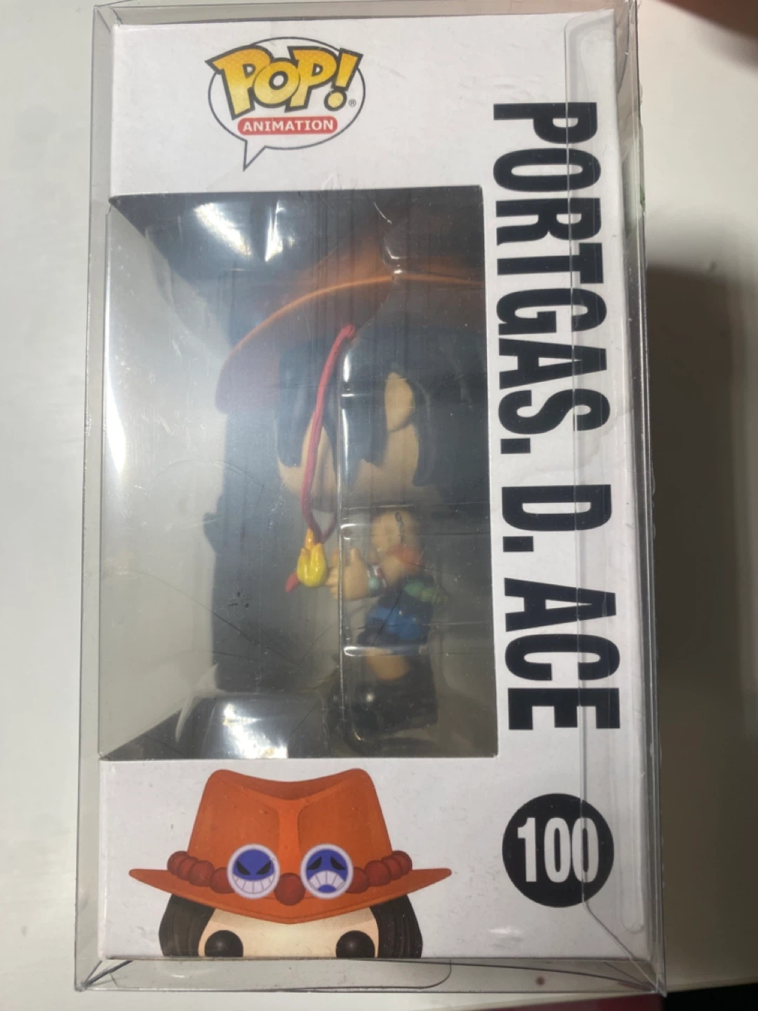 Funko Pop! Animation Portgas D. Ace #100 One Piece Vinyl Figure - photo 2