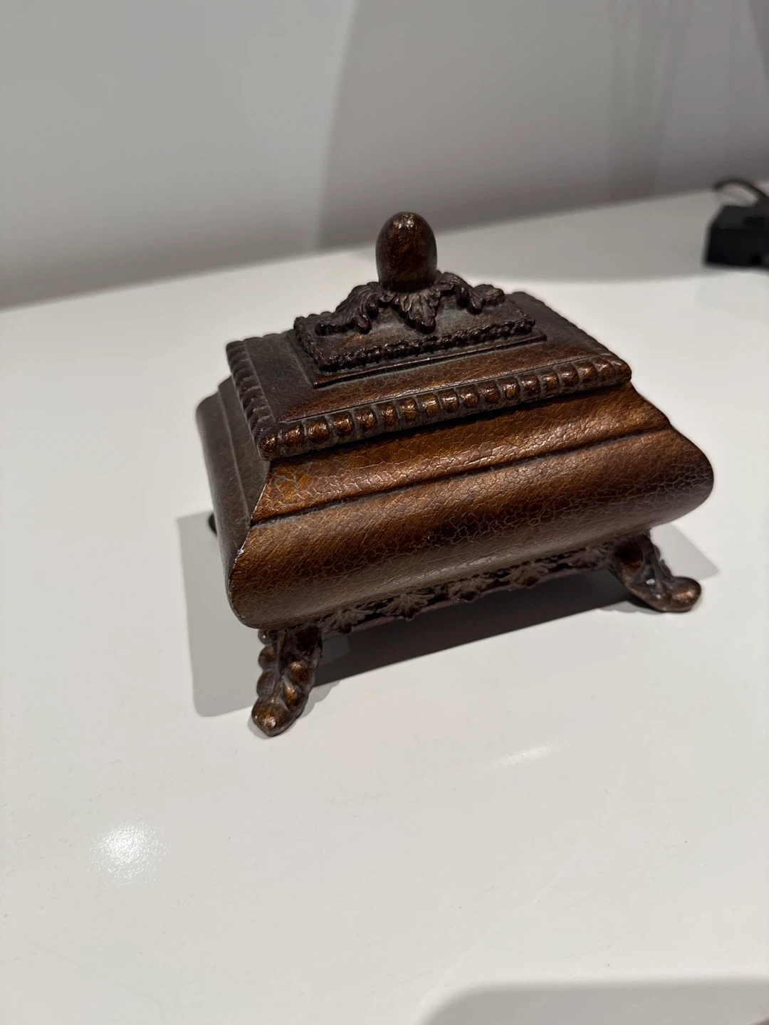 Ornate Trinket Box with Lid