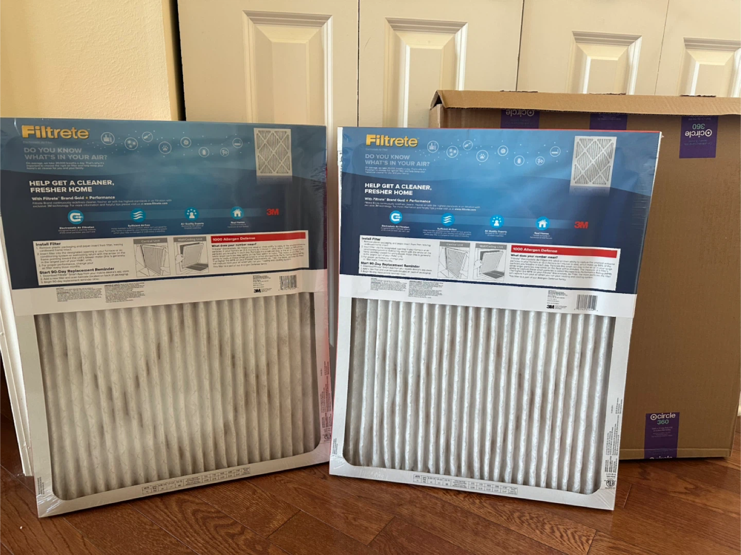 Filtrete 1000 20x25x1 Allergen Defense Air Filter (2 Pack) - photo 2
