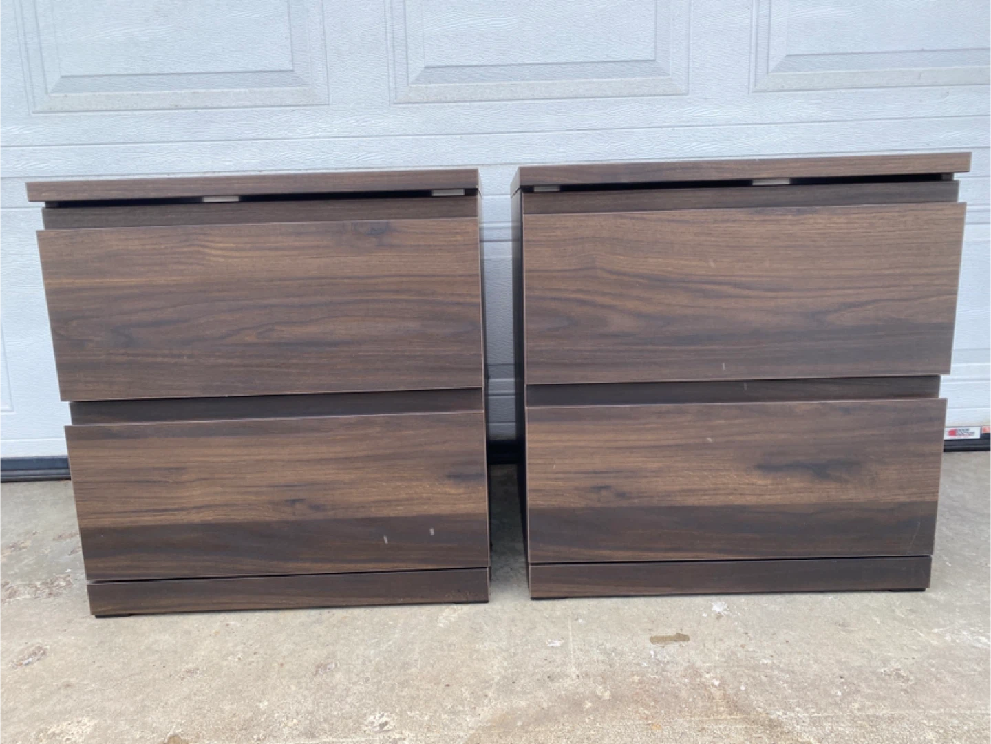 Pair of IKEA STORKLINTA Nightstands (CAN DELIVER) - photo 4