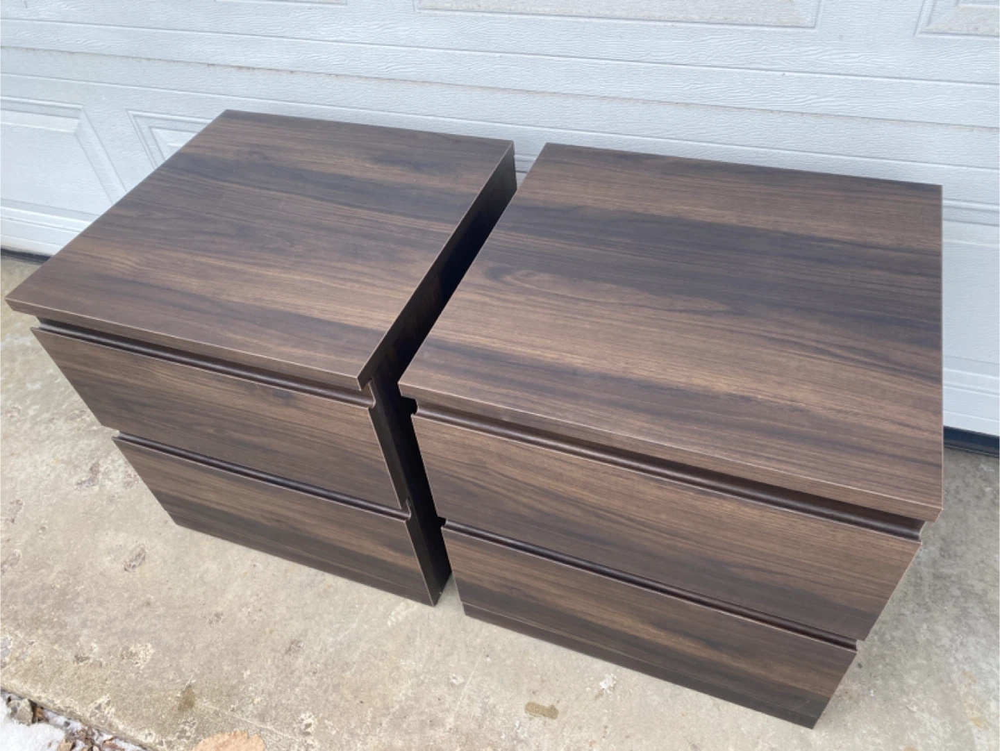 Pair of IKEA STORKLINTA Nightstands (CAN DELIVER) - photo 5