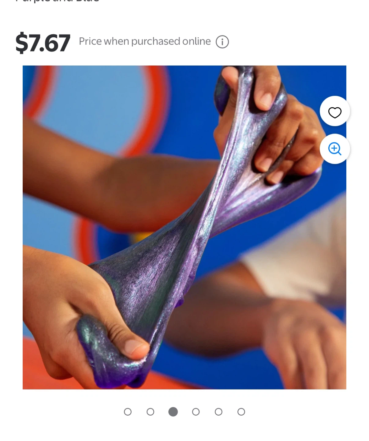 Elmer's Gue Cosmic Shimmer Slime - Purple - photo 3