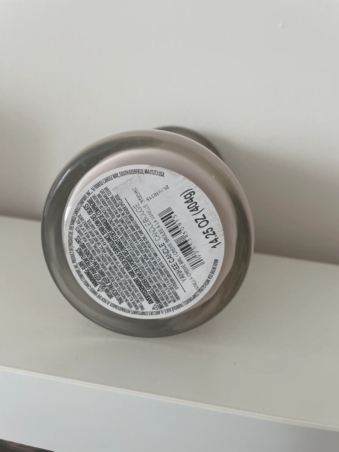 Brand new! Yankee Candle Vanilla Crème Brûlée Large Jar Candle - photo 3
